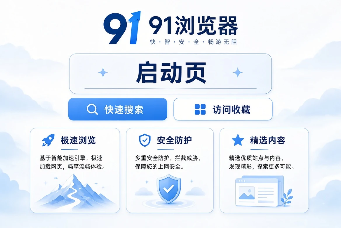 启页内容示意